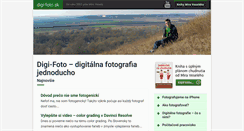 Desktop Screenshot of digi-foto.sk
